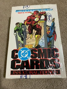 DC Comics 1991 CARTAS CÓSMICAS edición inagural CAJA SELLADA DE FÁBRICA de IMPULEL - Imagen 1 de 4