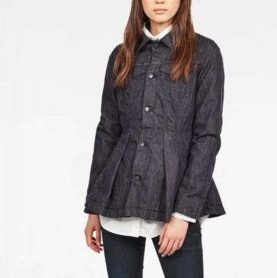 G-Star GSRR PATI JACKET YASASHI DENIM RINSED S - Image 1 of 4