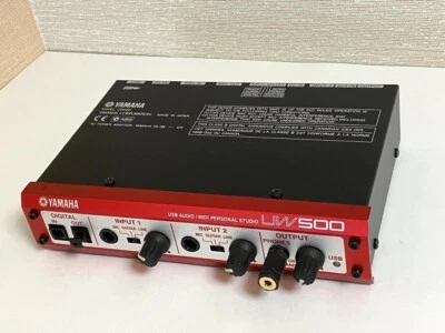 YAMAHA UW500 USB Audio Midi Personal Studio Interface Recording Musical Gear - Image 1 of 4