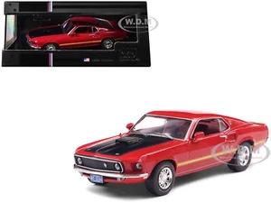 1969 Ford Mustang Mach 1 Calypso korallenrot 1/43 Diecast Modellauto von IXO IA43003 - Bild 1 von 8