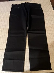 Levi's® Women's Plus Size 724 High-Rise Straight Jeans - Soft Black 24W - Picture 1 of 7