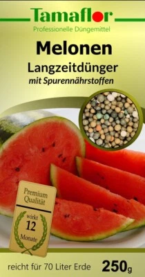 TAMAFLOR Dünger Melonen Pflanzen Langzeitdünger wirkt 12 Monate NPK Profi Düngemittel