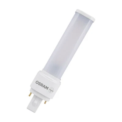 OSRAM DULUX LED D10 EM, G24D-1, 5W, 600lm, 4000K, kaltweiße Lichtfarbe, - Bild 1 von 4