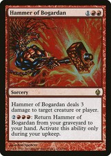 Hammer of Bogardan - Foil Premium Deck Series: Fire and Lightning NM MTG