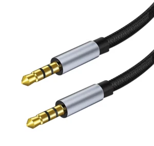 UK Lager AUX Kabel Buchse Audiokabel Stecker auf Stecker 3,5 mm AUX für Autoradio Blei - Bild 1 von 3