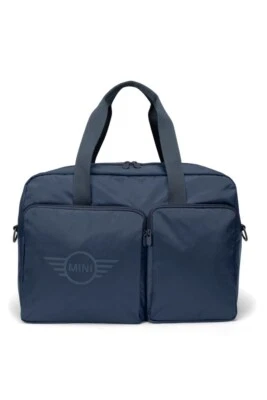 NOVA MINI BOLSA DE VIAGEM LOGOTIPO ASA MACIA ALÇA DE OMBRO BAGAGEM ÍNDIGO 80225B320D8 - Imagem 1 de 4