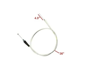 CABLE DE ACELERADOR TRENZADO DE 36 PULGADAS ACERO INOXIDABLE PARA BICICLETA PIT SSR125 XR70 KLX110 CB06 - Imagen 1 de 1
