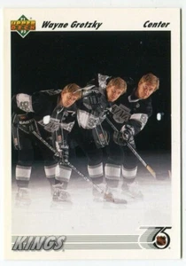 1991-92 Upper Deck #437 Wayne Gretzky Los Angeles Kings - Bild 1 von 2