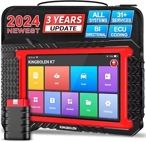2024 KINGBOLEN K7 OBD2 Diagnosegerät Profi Scanner KFZ-Codeleser ALLE SYSTEM - Bild 1 von 10