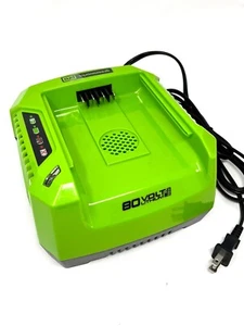 Greenworks Pro 80V Charger SKU 2901402 MODEL GCH8040 ** OPEN BOX ** - Picture 1 of 3