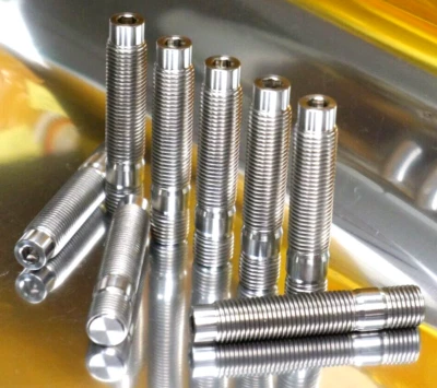 Juego de 20x M14x1.5 75 Titanio Rueda Tornillo Kit Conversión Porsche Audi Genesis Foto 1 de 4