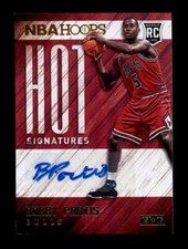BOBBY PORTIS 2015/16 PANINI HOOPS ROOKIE HOT SIGNATURES AUTOGRAPH AUTO BD6675