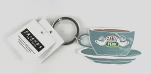 Friends Central Perk Coffee Cup Enameled Metal Keychain - Picture 1 of 1