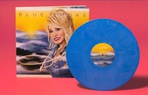 Dolly Parton Blue Smoke LP "Blue Smoke Galaxy" Exclusive Variant Vinyl Brand New - Picture 1 of 4