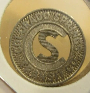 1954 Colorado Springs, CO Transit Co. Bus Token - Colorado Colo. - Picture 1 of 2