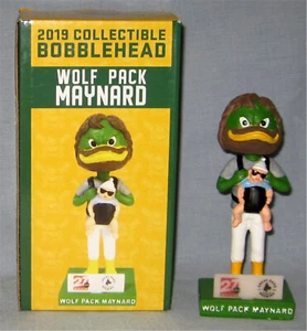 Bobblehead de béisbol de ligas menores Wolf Pack Maynard 2019 - Madison Mallards - Imagen 1 de 4