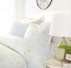 Luxury Ultra Soft Botanical Garden Duvet Cover Set By Kaycie Gray Fashion - Picture 1 of 1