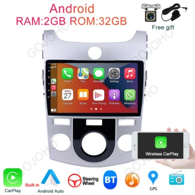 32GB For Kia Cerato Forte 2008-2013 Android 13 Car Radio Stereo GPS Navi Carplay - Image 1 of 4