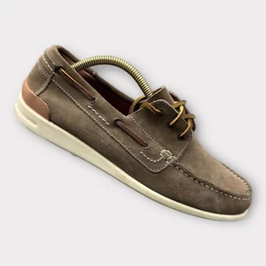 Hudson Loafer Men's Uk 7.5 Brown Leather Classic Style Used - Picture 1 of 11