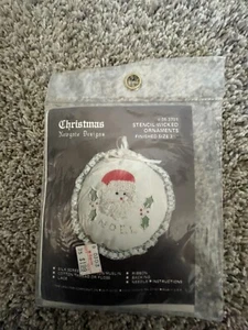 Vintage Janlynn Christmas Newgate Designs Stencil Wicked Ornament #05-3701 New - Picture 1 of 2