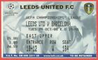 Ticket Leeds Barcelona Champions League 2000-2001