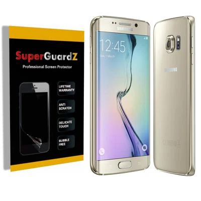 Protector de pantalla SuperGuardZ CUERPO COMPLETO protector de película para Samsung Galaxy S6 Edge Foto 1 de 4