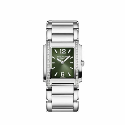 Patek Philippe Twenty-4 4910/1200A-011 'Damas' Acero Inoxidable Diamante Verde Foto 1 de 4