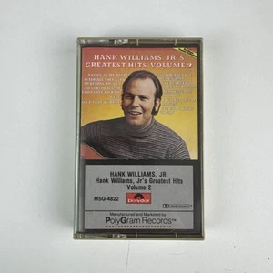 Hank Williams Jr's Greatest Hits Volume 2 Cassette PolyGram - Picture 1 of 3