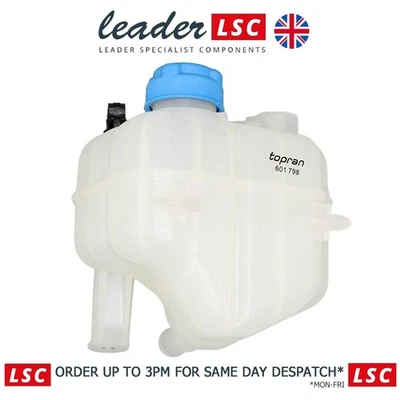 Coolant Header Tank and Cap Fiat 500 Panda Punto Lancia Ypsilon 51880401 NEW - Image 1 of 4