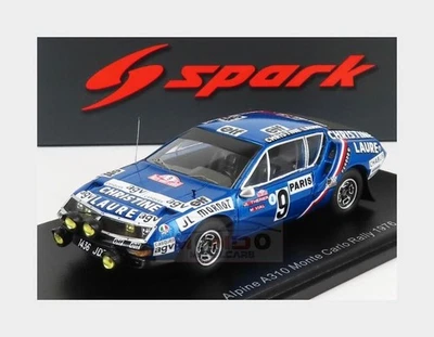 1:43 SPARK Renault A310 Alpine #9 Rally Montecarlo 1976 Therier Vial S5496 - Immagine 1 di 2