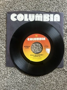 PAUL MCCARTNEY "Coming Up"  WINGS 45 7" Record Vinyl Records Live at Glasgow - Picture 1 of 2