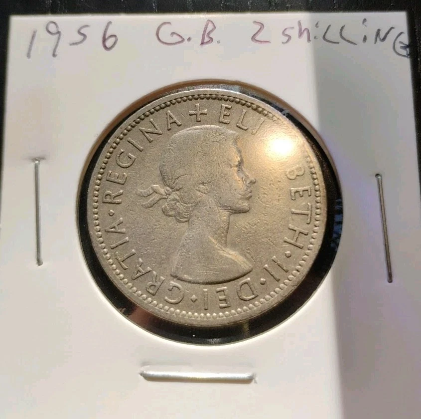 1956 Great Britain 2 Shilling Coin - Image 1 of 2