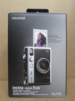 Fujifilm Instax Mini Evo Hybrid Instant Camera - New, Original Packaging [28F] - Image 1 of 4