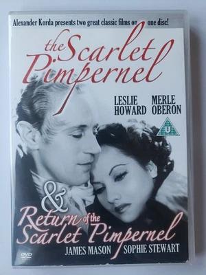 The Scarlet Pimpernel & Return of the Scarlet Pimpernel DVD In Excellent Con - Image 1 of 2