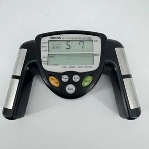 OMRON Handheld Portable Body Fat BMI Loss Monitor Tested Works HBF-306CN - Picture 1 of 8