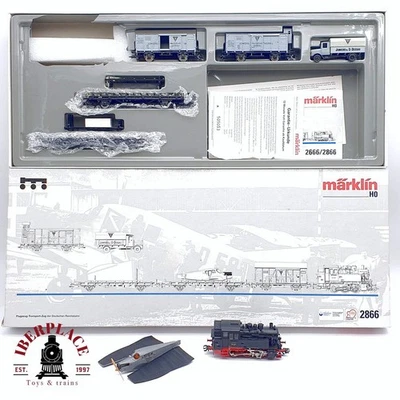 ♻️ 💡 2nd Hand Märklin 2866 Track H0 1:87 Car Set AC #E42 - Image 1 of 4