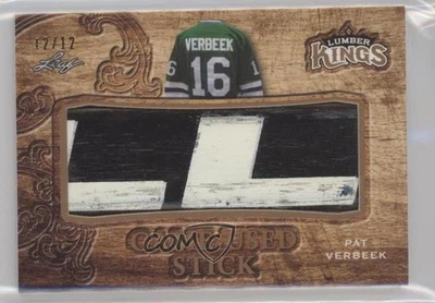 2016-17 Leaf Lumber Kings Game-Used Sticks Bronze /12 Pat Verbeek #GS-53 - Image 1 of 2