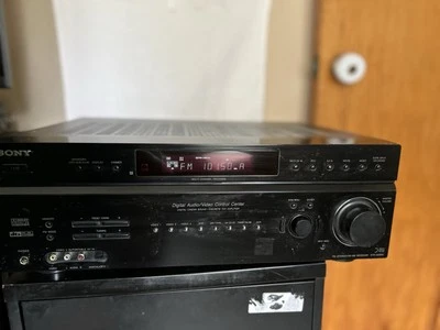 Sony STR-DE698 Digital A/V Control 7CH Stereo Receiver & Bose VCS-10** TESTED* - Image 1 of 4