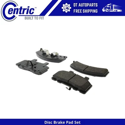 Para camioneta GMC K1500 1988-1991 cabina estándar | Pastillas de freno de disco delanteras centradas Foto 1 de 4