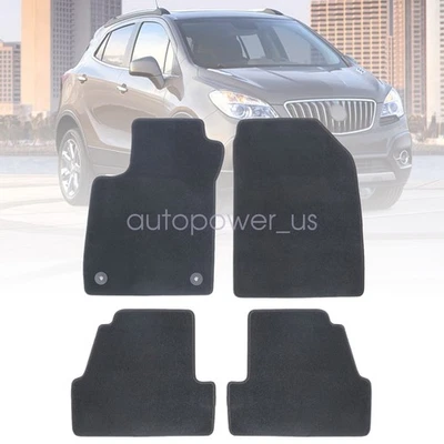 For 2013 2014 2015 2016 2017 2018 2019 Buick Encore Floor Mats Carpet Velour New - Image 1 of 4
