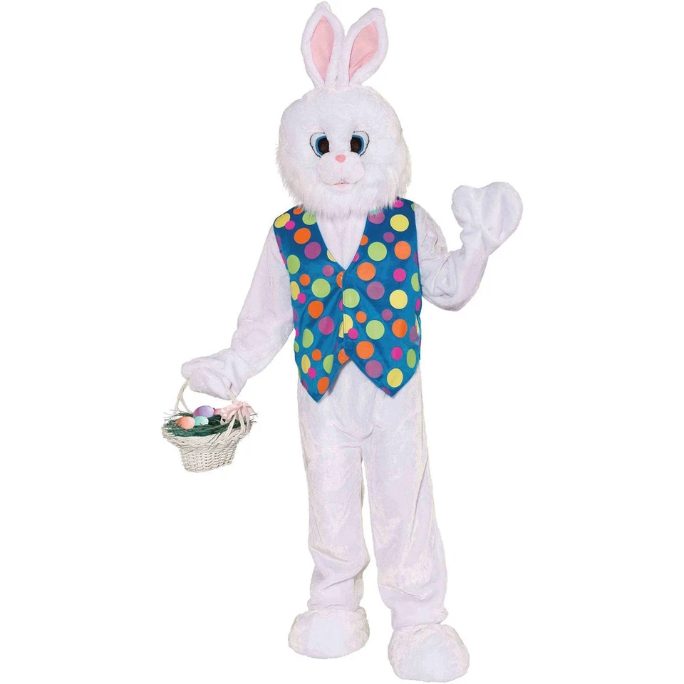 Funny Easter Bunny Adult Plush Mascot Costume Size 42 Standard Forum 70511