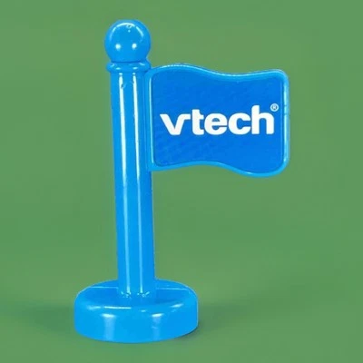 Vtech Smartville Alphabet Train Vtech Flag Sign Replacement Figure 2005 - Image 1 of 4