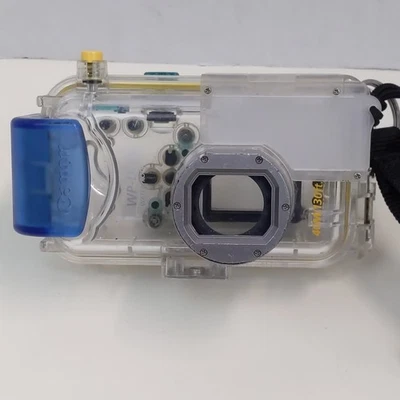 Estuche impermeable Canon WP-DC40 carcasa submarina 40 m/130 pies para cámaras PowerShot Foto 1 de 4