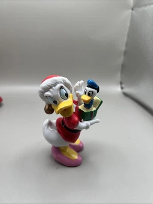 Enesco Walt Disney Mickey's Workshop - Daisy Duck w/Donald Jack In Box Figurine - Image 1 of 4
