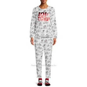 Disney 101 Dalmatians Pajama Set Size 2X Plus Top Pants Sock 3 piece Dog 2XL NWT - Picture 1 of 4