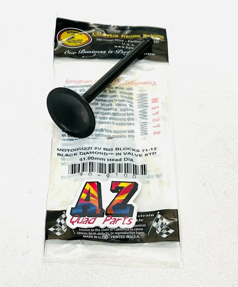 71-12 Moto Guzzi 2V Kibblewhite Válvula de admisión estándar 41 mm Cabezal de bloque grande Fijación Foto 1 de 1