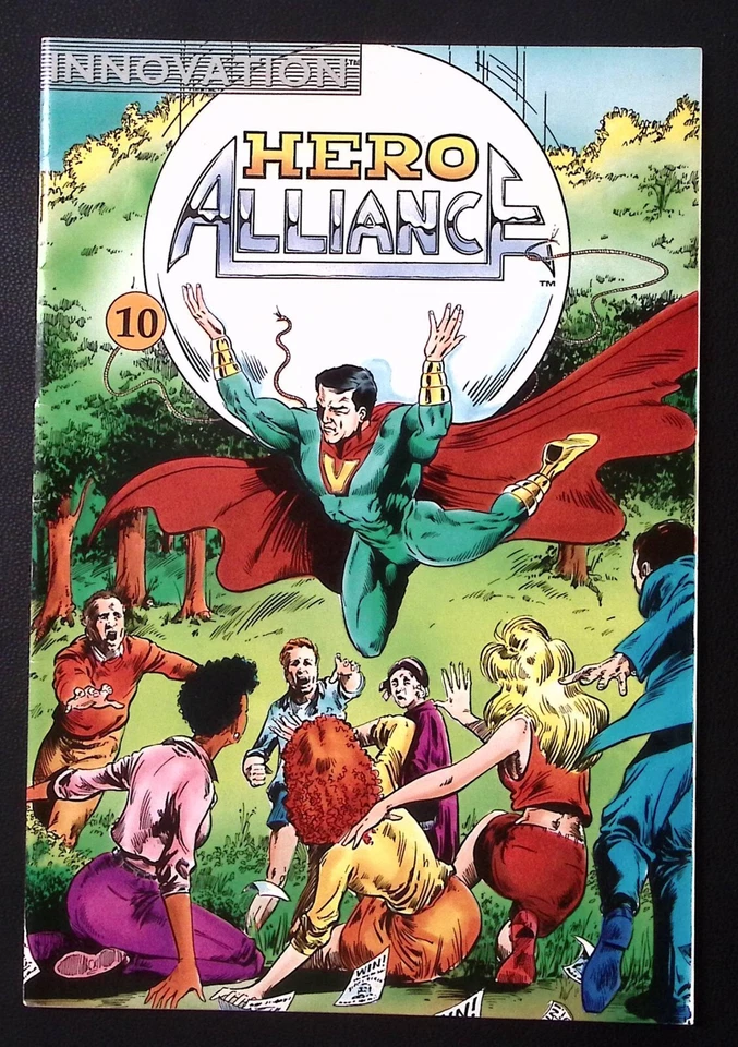 1990 HERO ALLIANCE VOL 2 NO 10 OCT INNOVATION LIVING LEGENDS EXC  Z2094 - Image 1 of 2