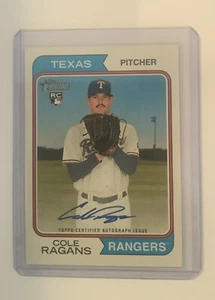 Autógrafos Topps Heritage High Number 2023 - Real One #ROA-CR Cole Ragans... - Imagen 1 de 2