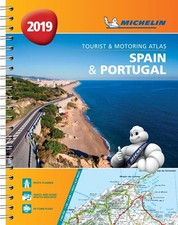 Michelin Spain & Portugal Road Atlas A4 Spiral 2019