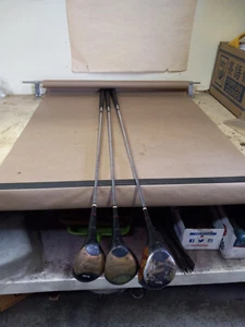 MacGregor Jack Nicklaus Supreme Wooden 1,3, and 4 golf clubs - Picture 1 of 6